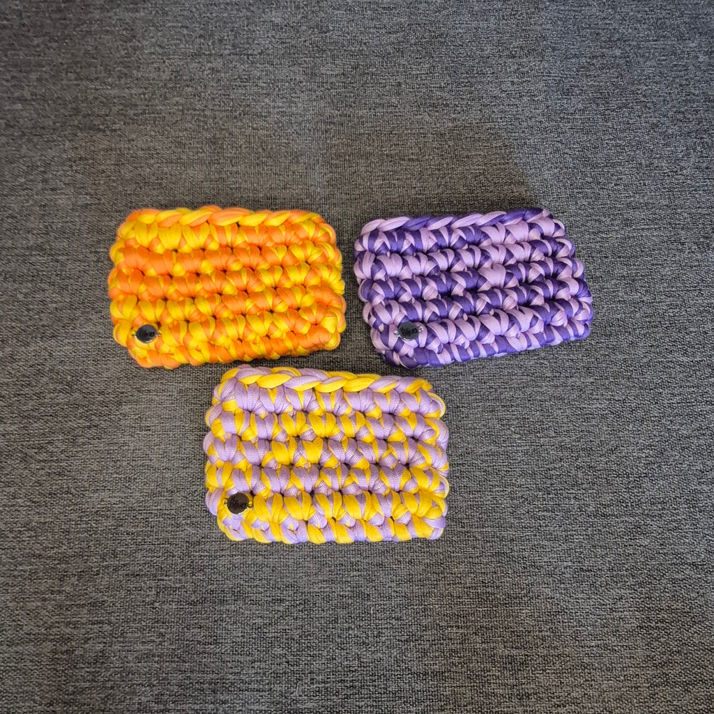 Eco-friendly Crocheted Card Holders