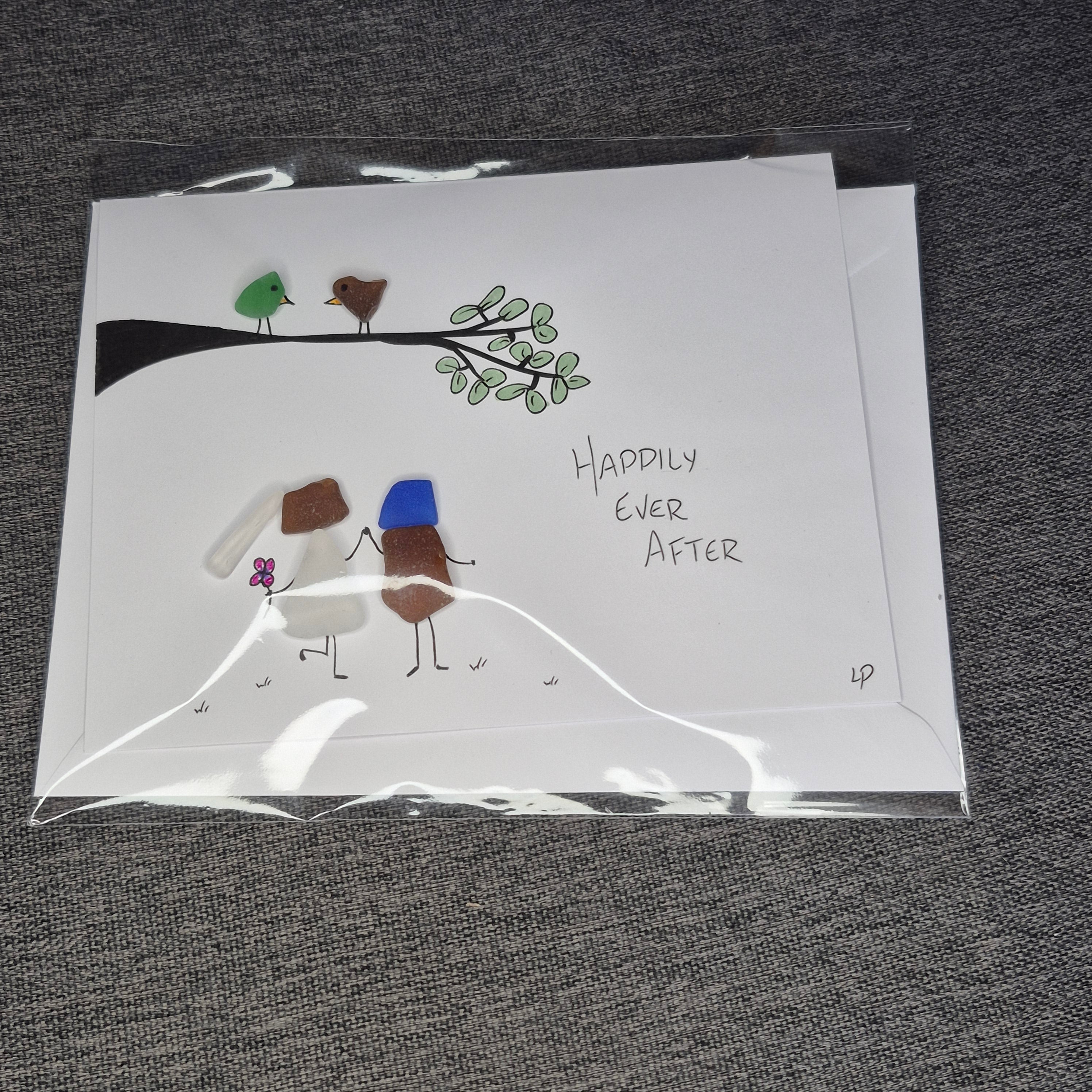 Sea Glass Greeting Cards