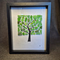 Sea Glass Artwork - Trees