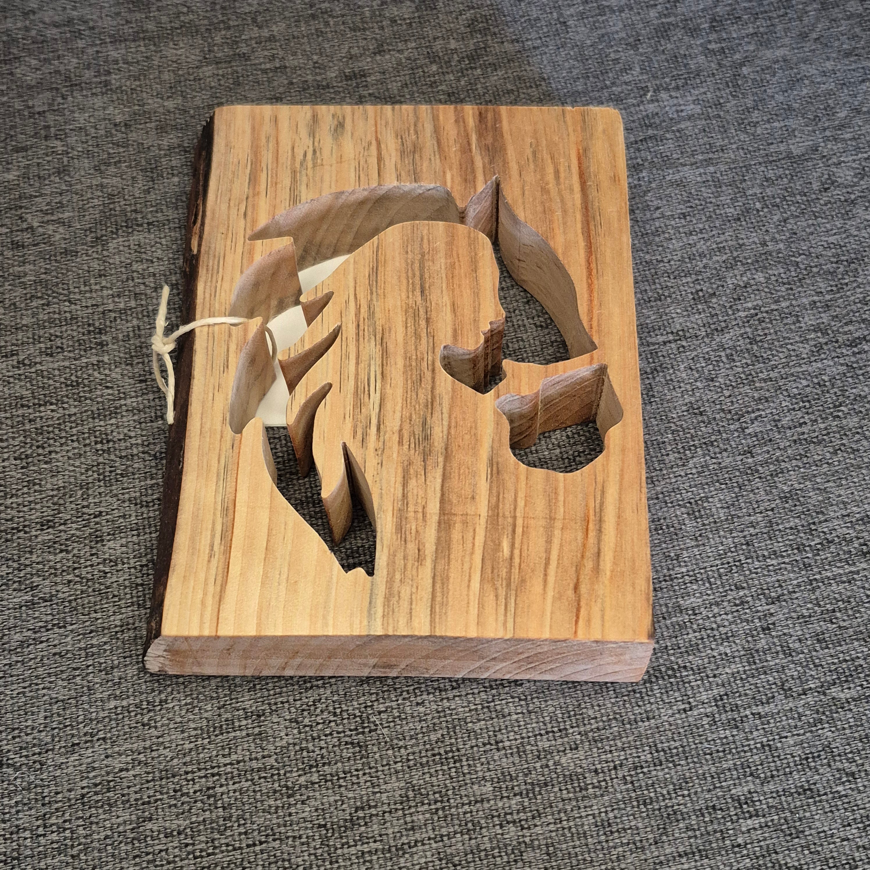 Horse & Rider Scrolled Piece (Female)