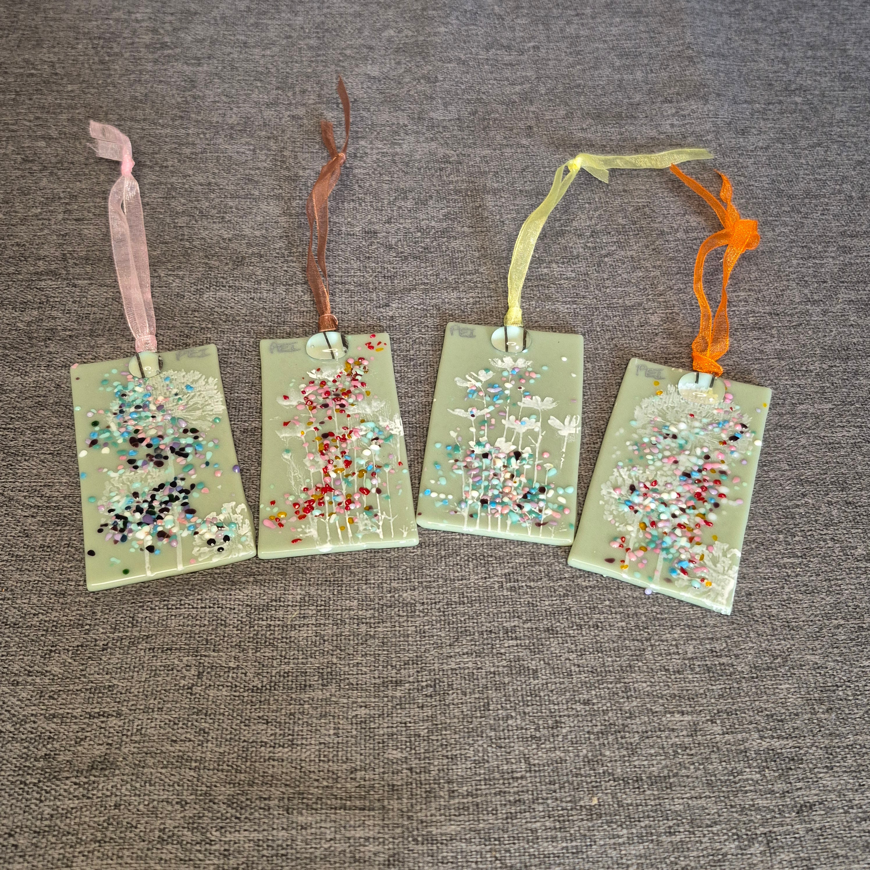 Hanging Ornament - Fused Glass