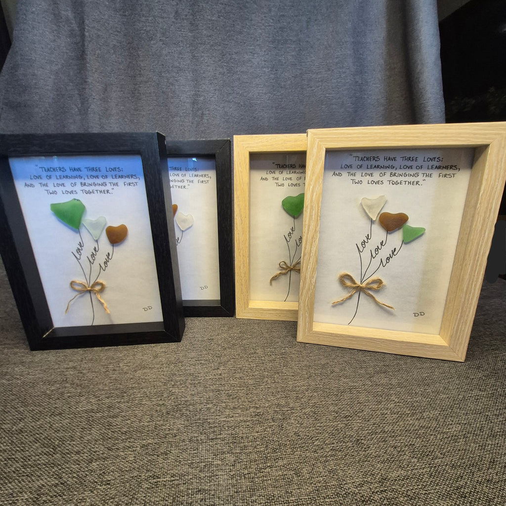 Sea Glass Artwork - Teacher
