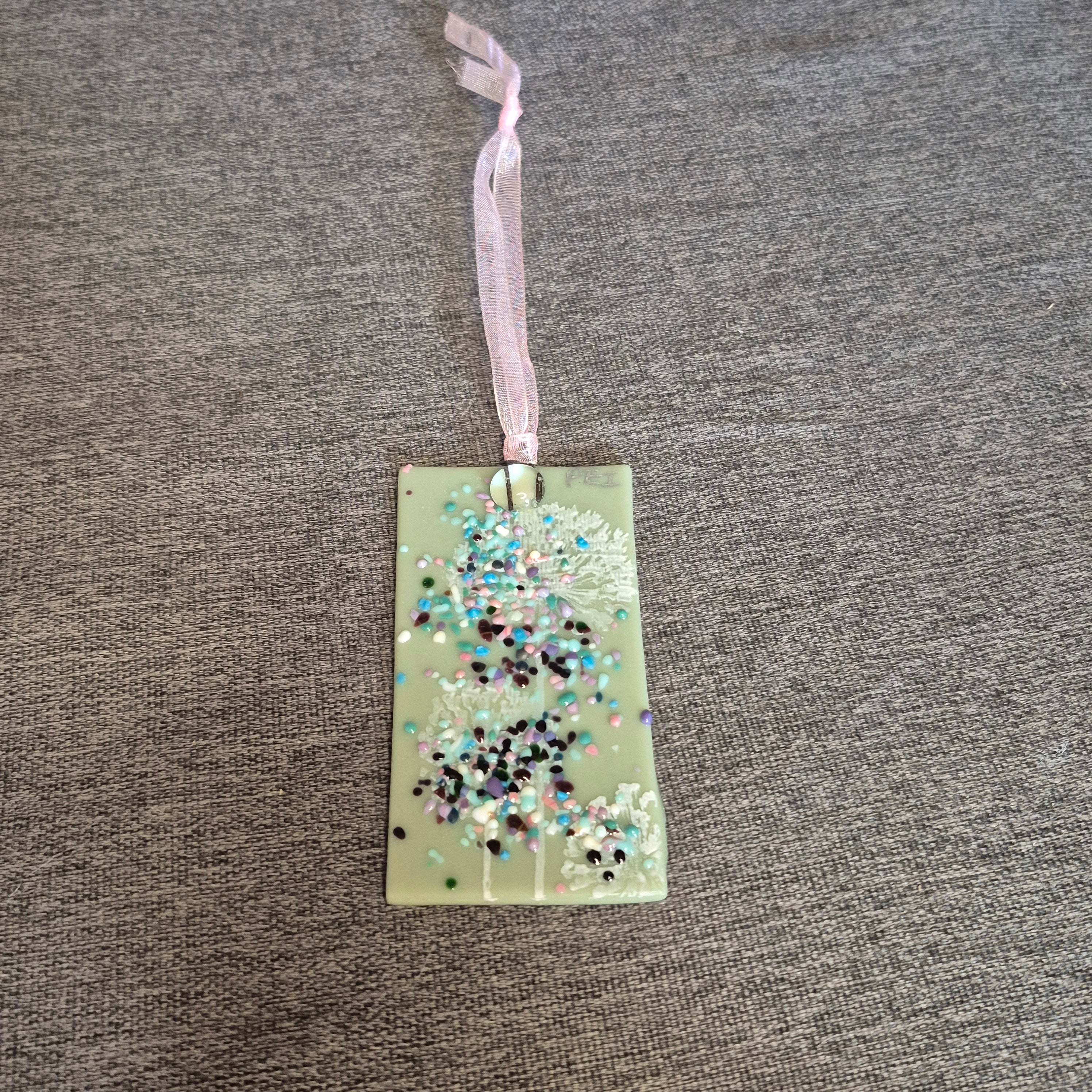 Hanging Ornament - Fused Glass
