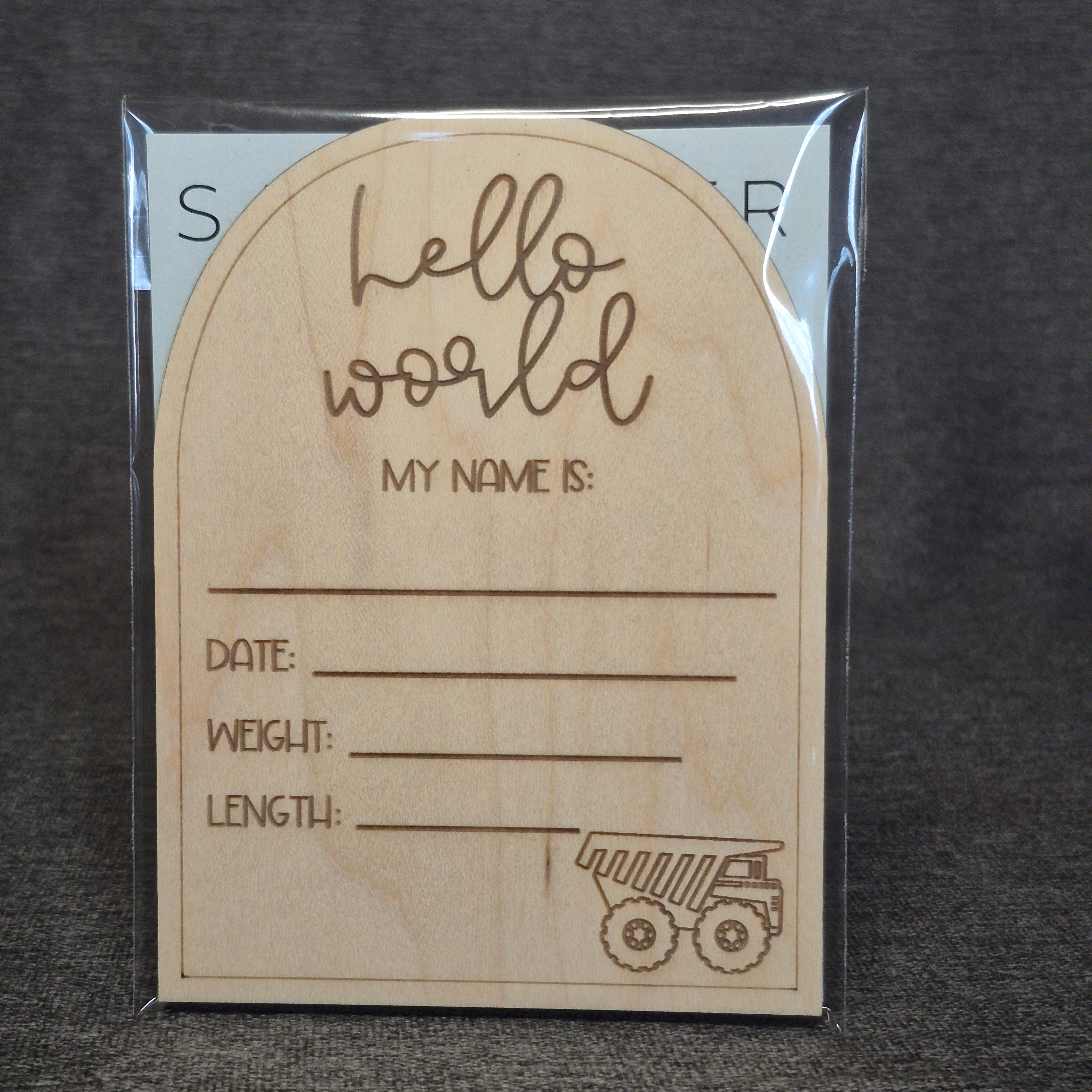 Birth Announcement