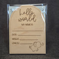 Birth Announcement