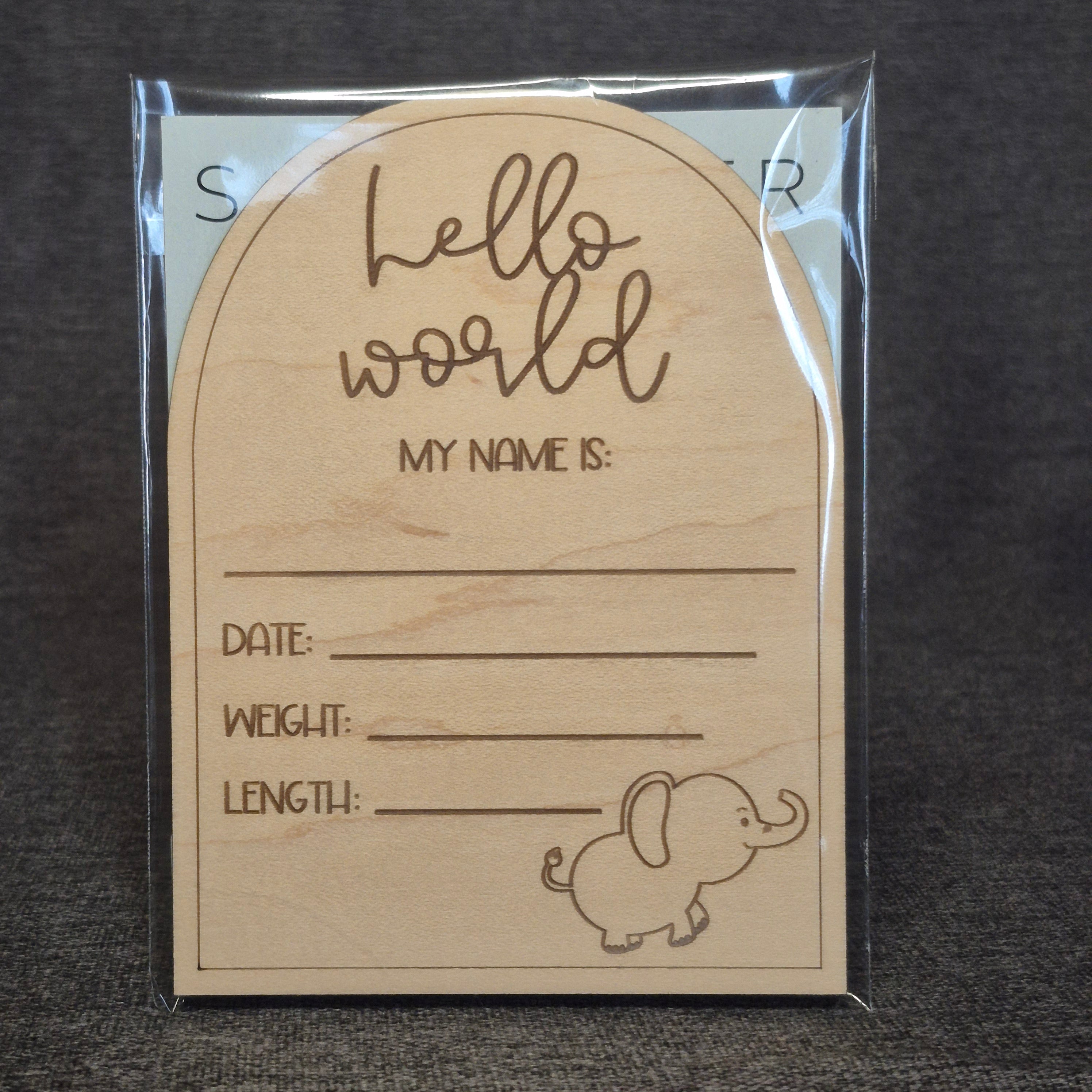 Birth Announcement