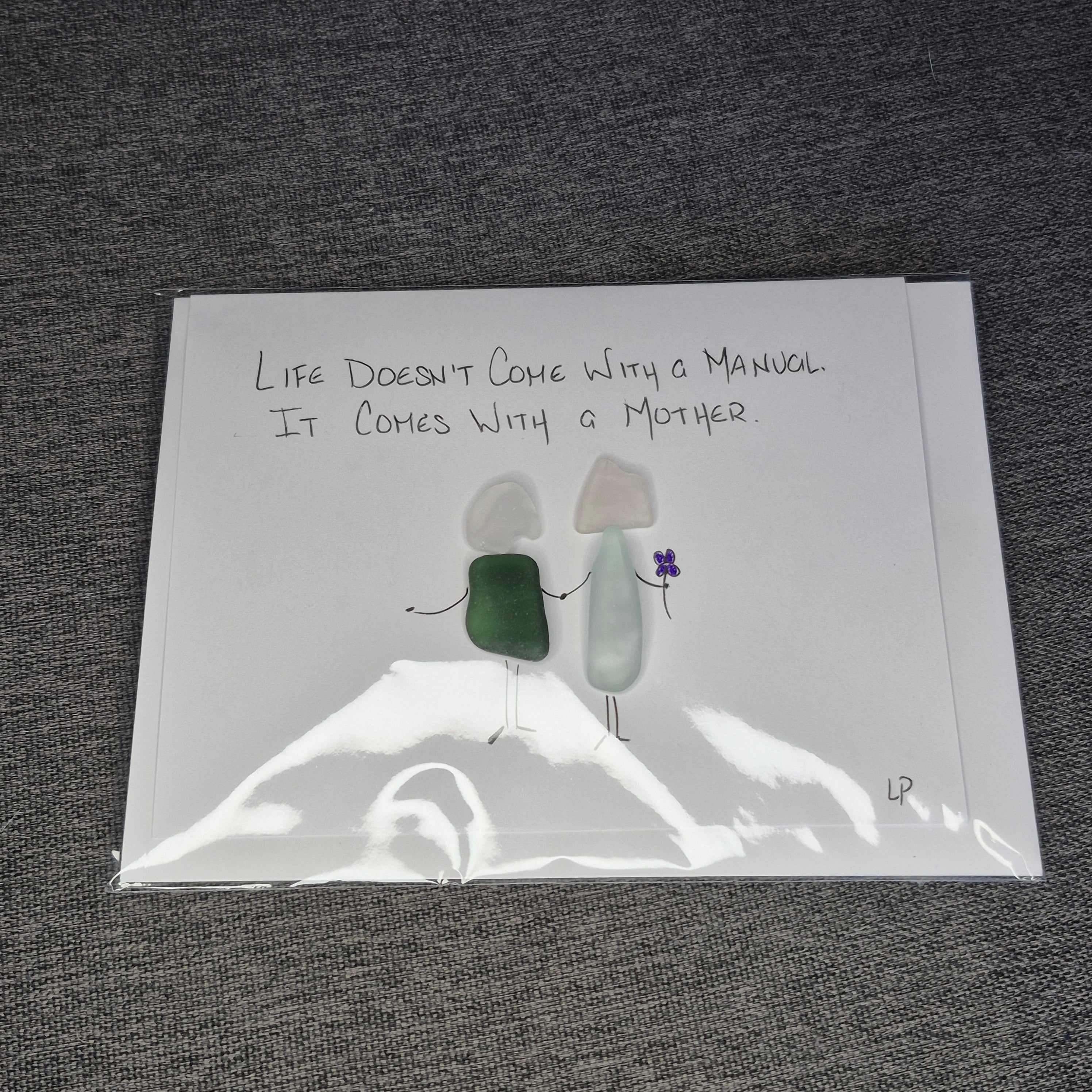 Sea Glass Greeting Cards