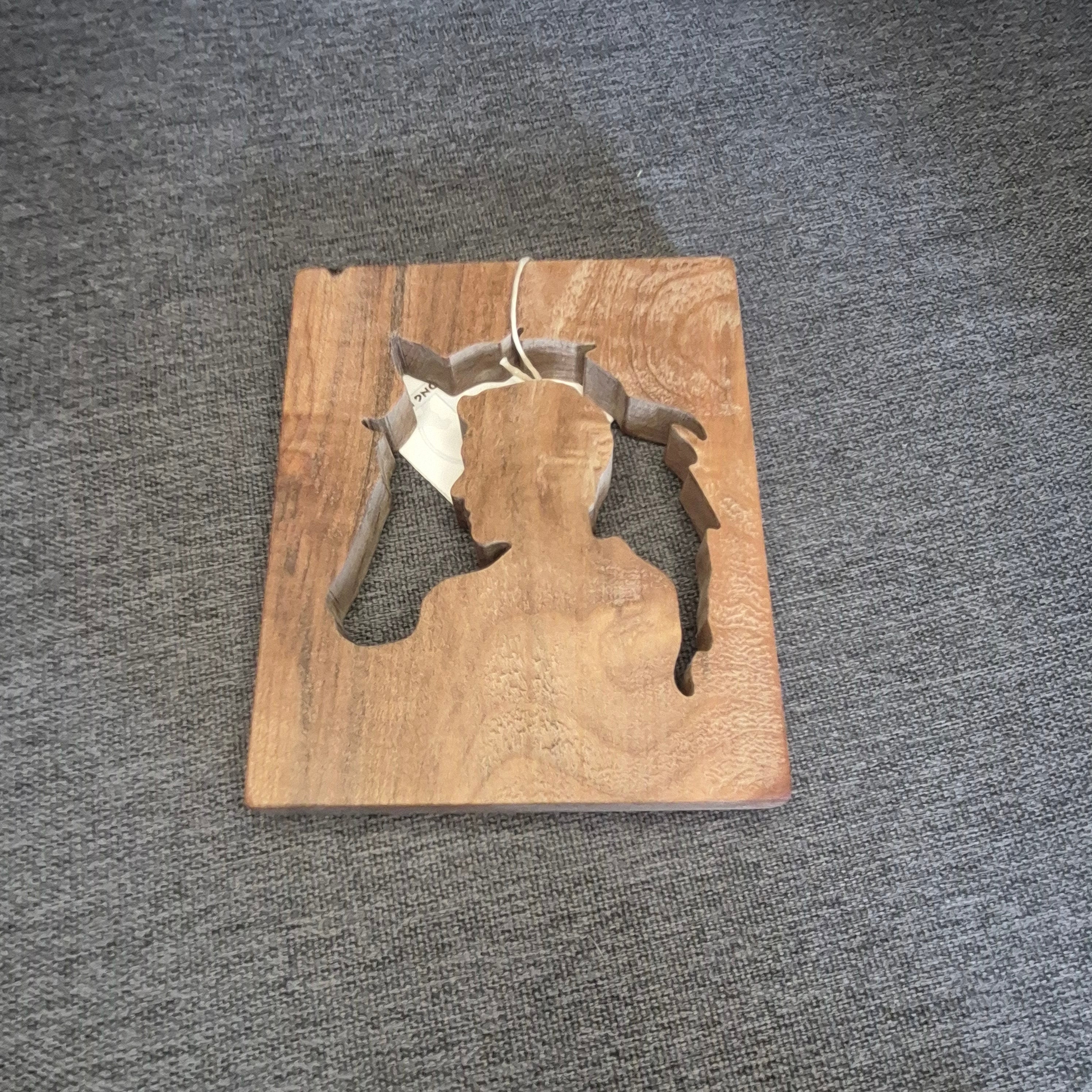 Horse & Rider Scrolled Piece (Male)