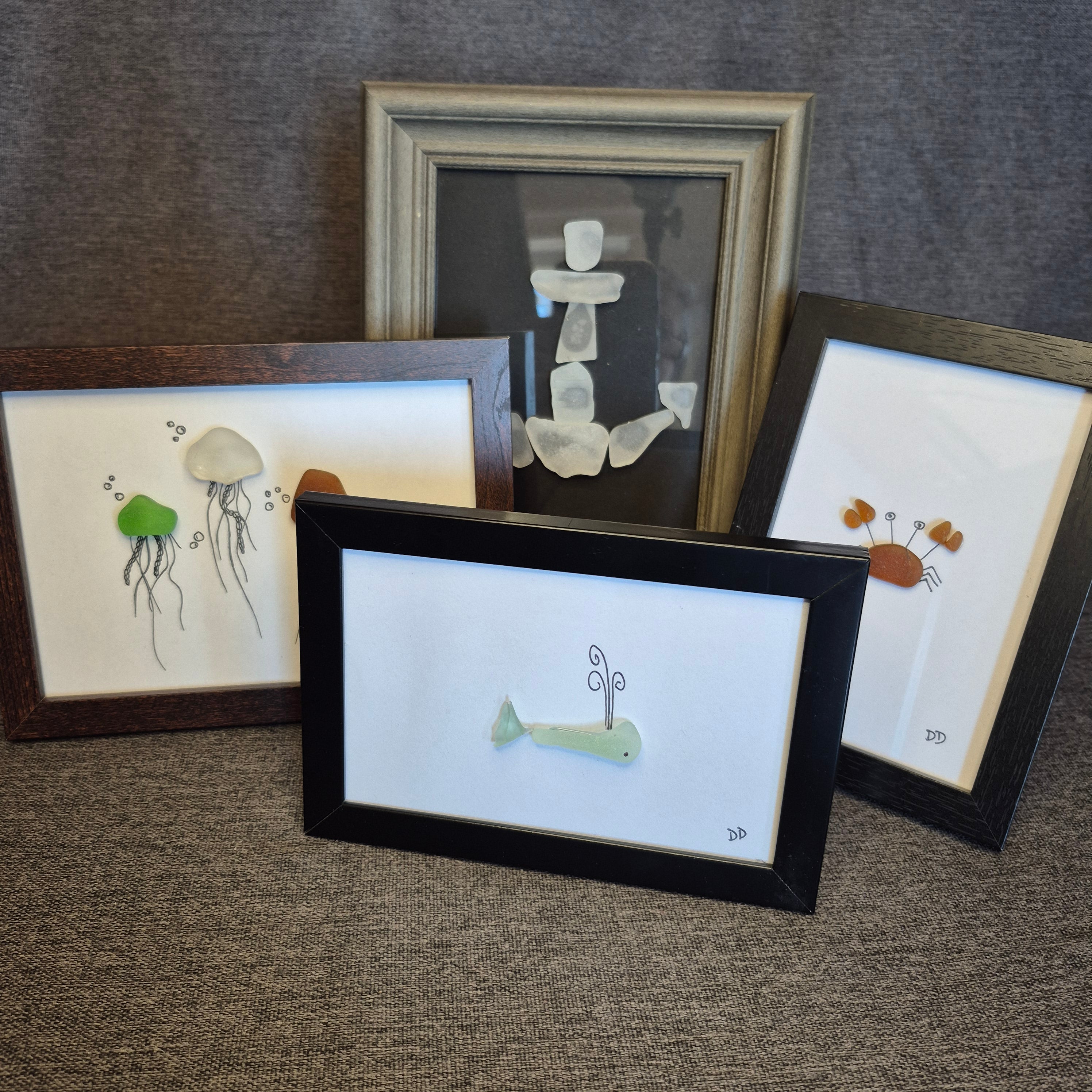 Sea Glass Artwork - Nautical