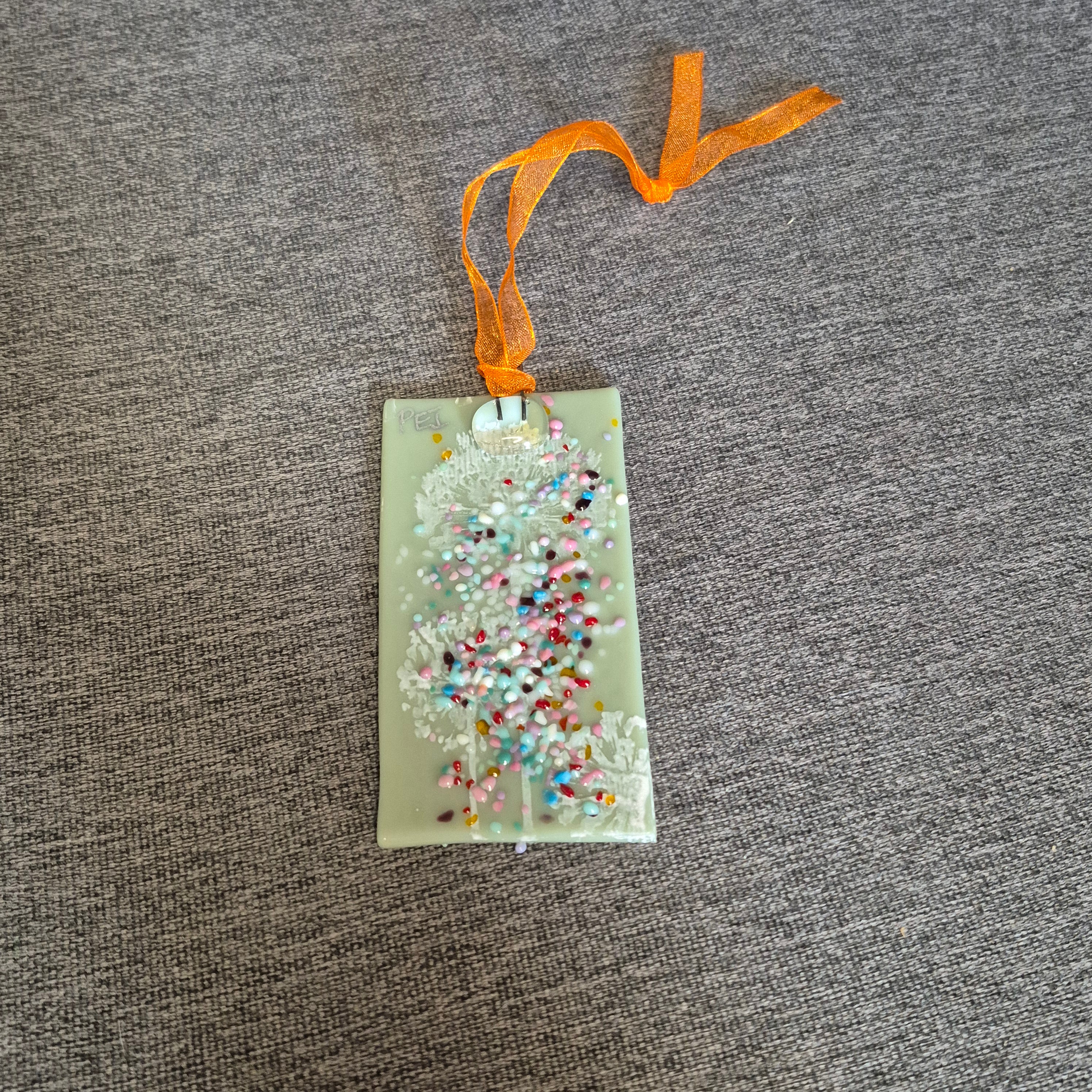 Hanging Ornament - Fused Glass