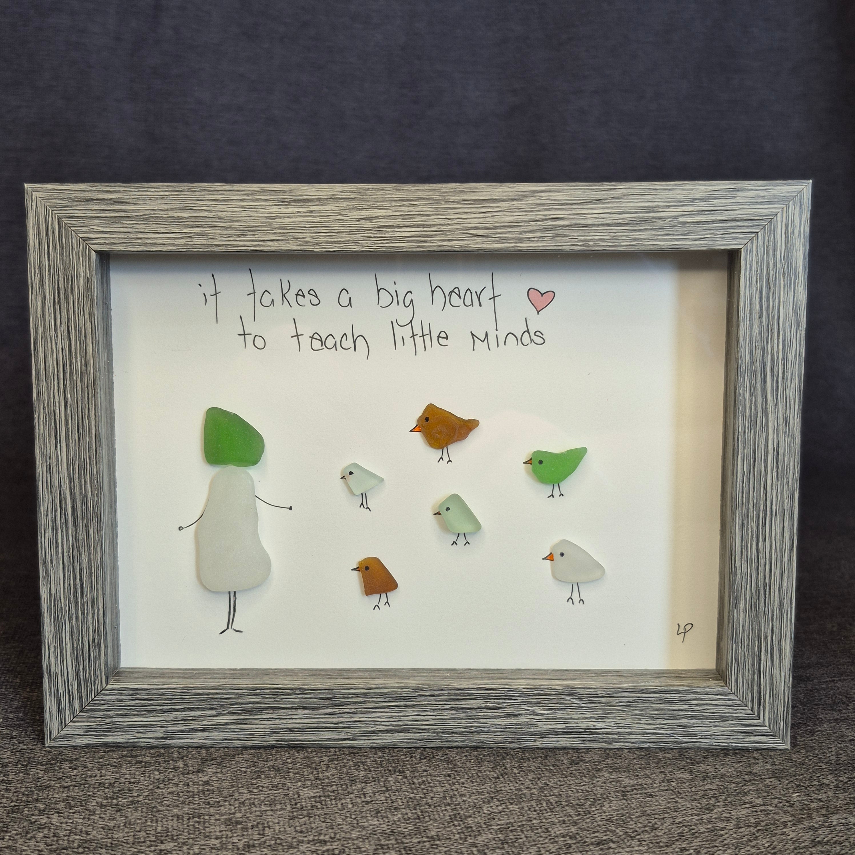 Sea Glass Artwork - Teach Little Minds