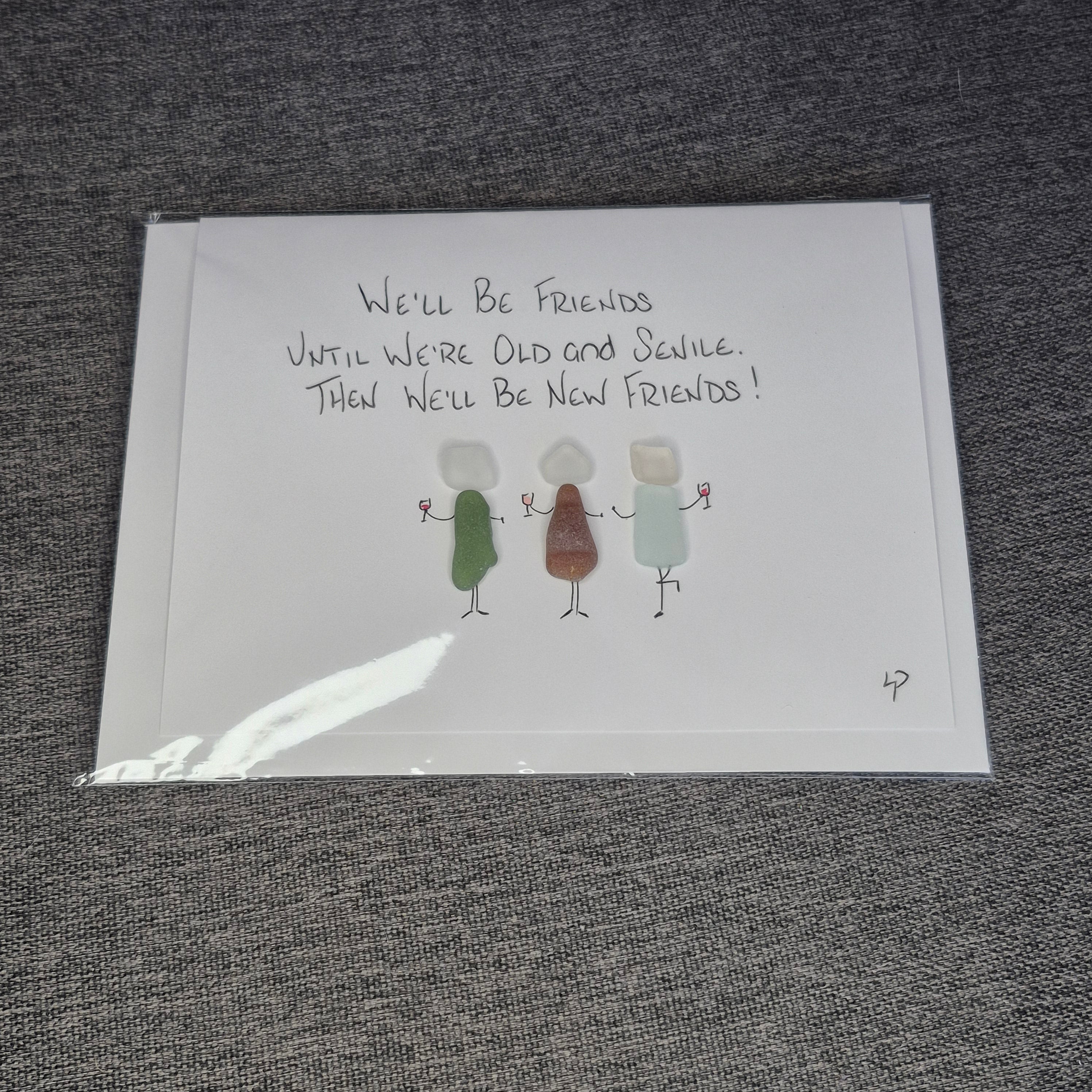Sea Glass Greeting Cards