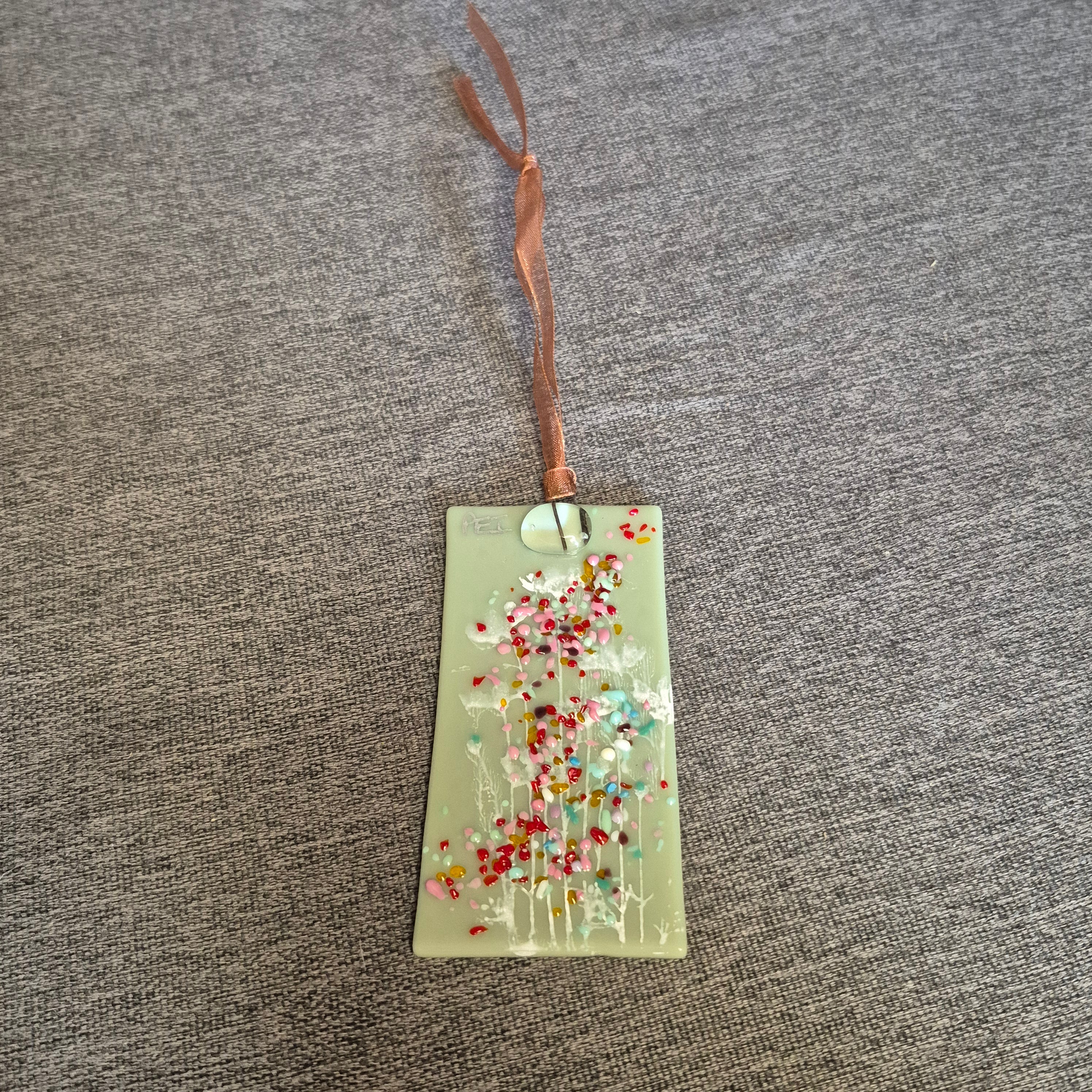 Hanging Ornament - Fused Glass