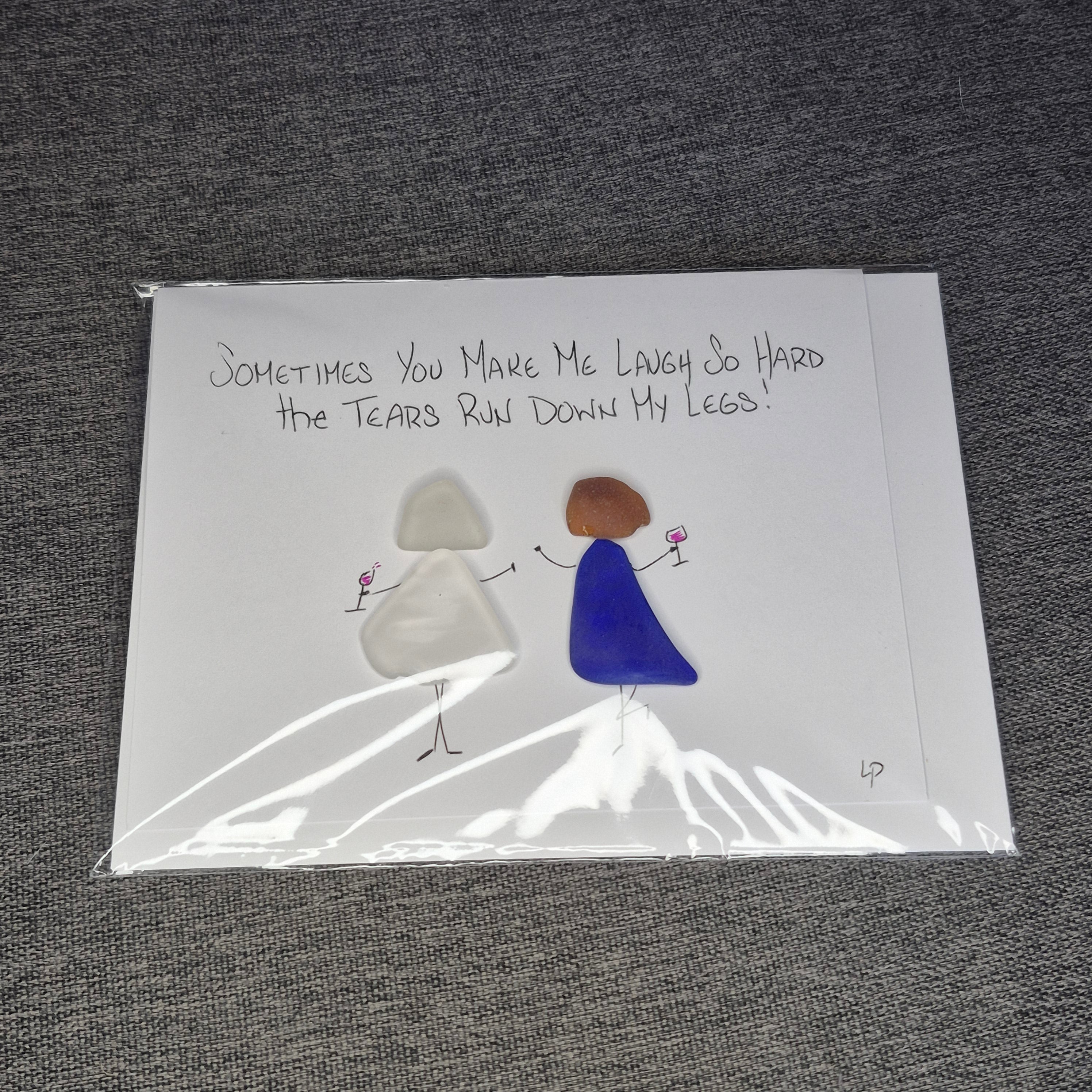 Sea Glass Greeting Cards